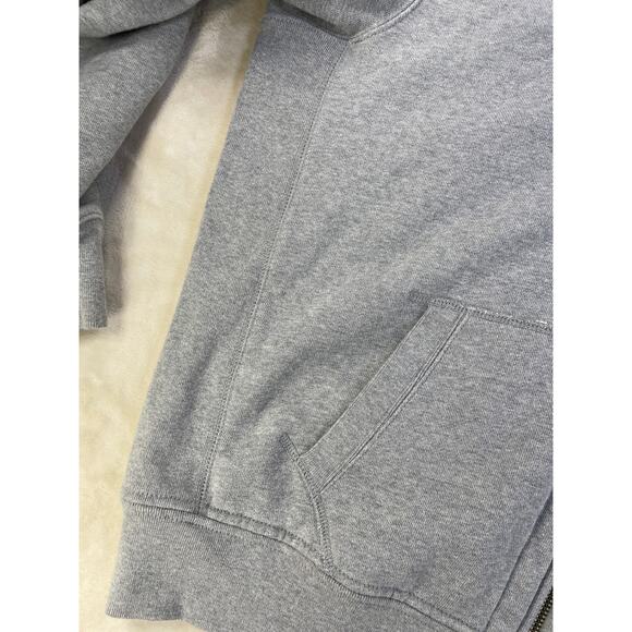 POLO RALPH LAUREN Vintage Grey Full Zip Men’s Thermal Lined Hoodie Sweater XXL - Picture 15 of 16